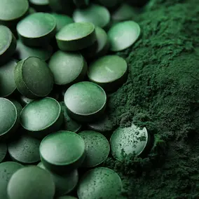 Spirulina tablets and powder โ Pineal Guardian ingredient